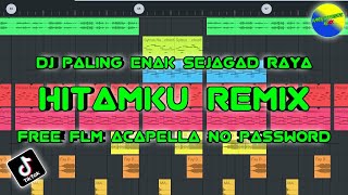 DJ ANDRA & THE BACKBONE - HITAMKU REMIX || FREE FLM ACAPELLA NO PASSWORD FL STUDIO MOBILE
