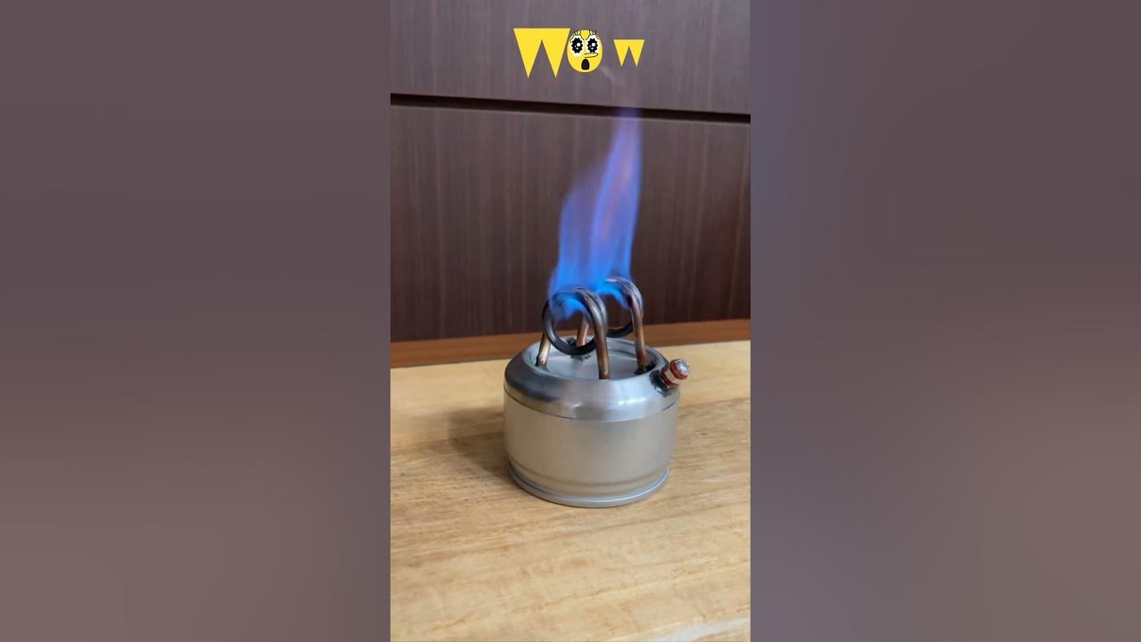 ** 트윈헤드 알코올스토브 ** copper coil alcohol stove ** YouTube