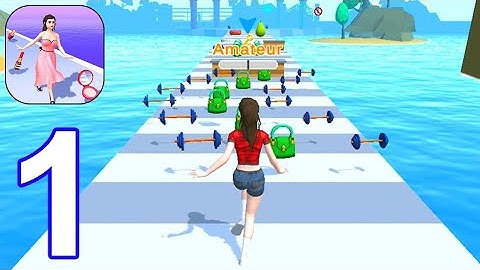 girl runner 3d gameplay all levels android.ios new update 👏🪀🚶‍♀️