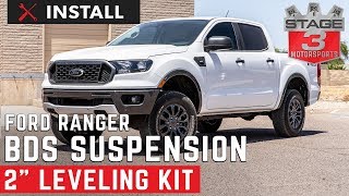 20192020 Ranger 4WD BDS 2' Leveling Kit w/ Shocks Install