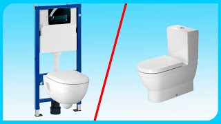 Toilet bowl - which is better? WALL-HUNG TOILET or FLOOR?