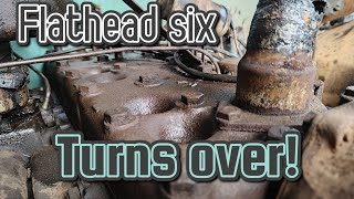 1954 Plymouth Flathead 6 engine breaking free ! (stuck valves 😔) by Gage Fixes Everything 1,369 views 3 months ago 14 minutes, 19 seconds