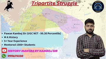 UGC NET DEC 2023 IL65 Tripartite struggle by Pawan Kamboj I History I #pawankambojsir #ugcnethistory