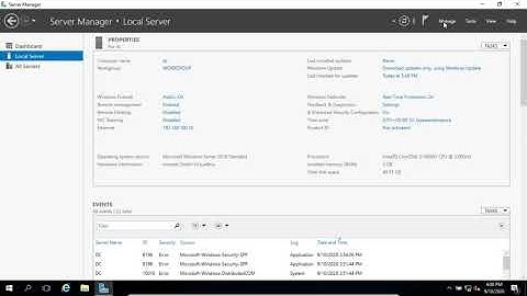 windows server creating Active derectory and DNS part 1