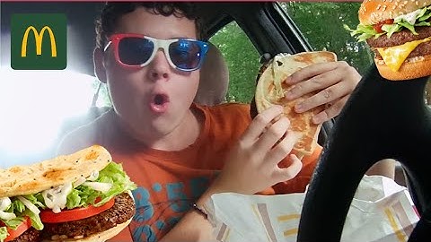je goûte le KEBAB DE CHEZ MCDO ! (et le Mcfrist)