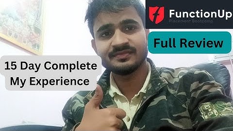 Functionup 15 Day Complete|| Honest Review|| How to clear functionup interview