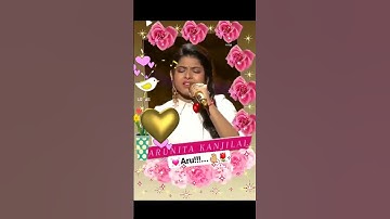 New #Arunita Kanjilal Best Performance #Indianidol12 Video / #whatsapp / #arudeep / #arunitakanjilal