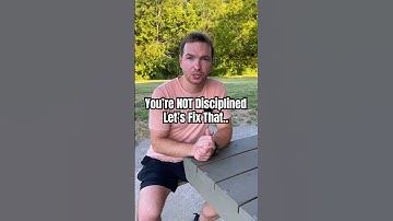 You’re NOT Disciplined, Let’s Fix That.. #discipline #motivational #selﬁmprovement