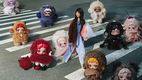 SKULLPANDA You Found Me Series Plush Doll Pendant