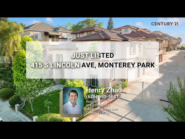 415 S Lincoln Ave, Monterey Park - Henry Zhao