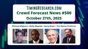 ⏰ Crowd Forecast News Episode #500 (Michael Filighera, Wally Olopade, Harry Boxer)
