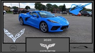 2020 Chevrolet C8 Corvette Stingray 1LT Coupe|Walk Around Video|In Depth Review
