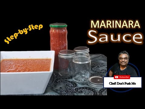 Wie man hausgemachte marinara machen ????