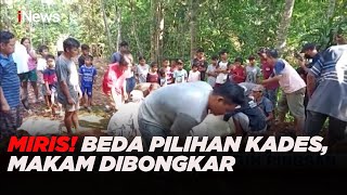 Miris! Beda Pilihan Calon Kades, Makam Warga Dibongkar dan Dipindahkan #iNewsMalam 04/07