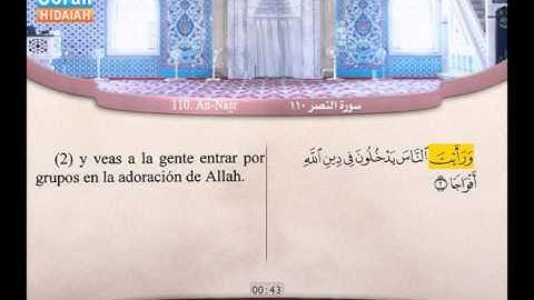 110 | An-Nasr | ‘Abdel Bari’ Muhammad | سورة النصر | عبد البارئ محمد