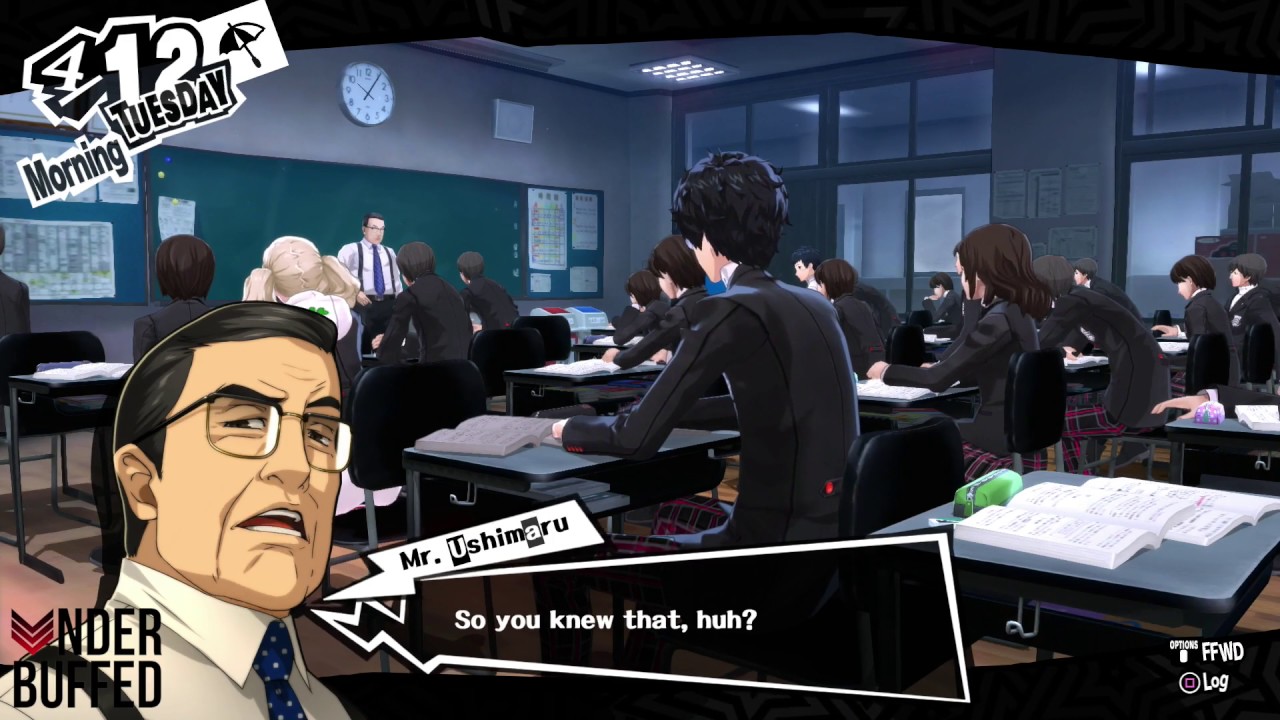 [Persona 5] Question 4/12 A soul is composed of appetite