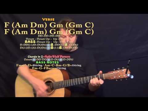 Merry Christmas, Happy Holidays (NSYNC) Guitar Lesson Chord Chart in F Major