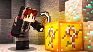 Minecraft mais les MINERAIS sont des LUCKY BLOCKS !