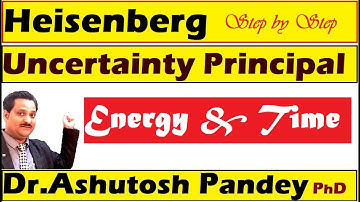 Energy Time Uncertainty Principle | Heisenberg Uncertainty in terms of Energy and Time derivation