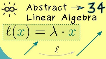 Abstract Linear Algebra 34 | Eigenvalues and Eigenvectors for Linear Maps