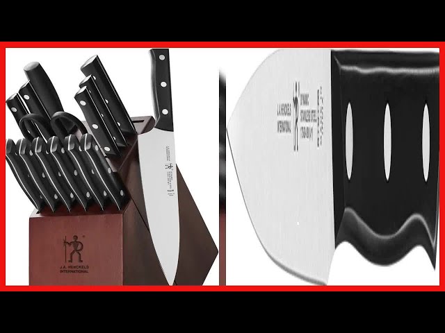 HENCKELS Statement Razor-Sharp 20-Piece Knife Set with Block, Chef Knife,  Bread Knife, German Engineered Knife Informed by over 100 Years of Mastery