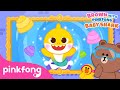 Baby shark the thinker  whats the matter baby shark  potty song  line friends  pinkfong