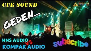 CEK SOUND KOMPAK VS HNS AUDIO
