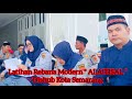 Latihan gladi bersih rebana modern alaitisal dishub kota semarang