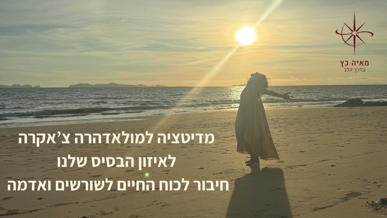 מדיטציה לצ׳אקרה הראשונה - מולאדהרה 