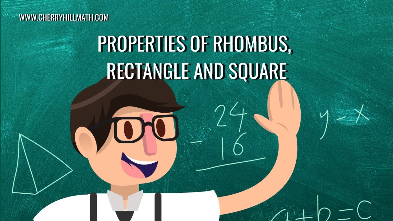 math help near me Video 7 Rhombus Rectangle Square on the Coordinate Plane