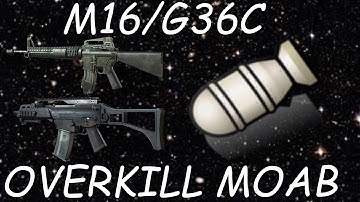 MW3: M16/G36C Overkill MOAB on Resistance! | My Friend Pooped On My Floor!