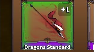 Showcase DRAGON STANDARD (NEW) in King Legacy UPT 4.7