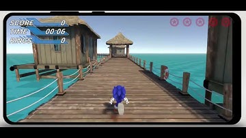 Reimagining Sonic 06 for mobile - Wave Ocean Boardwalk Test