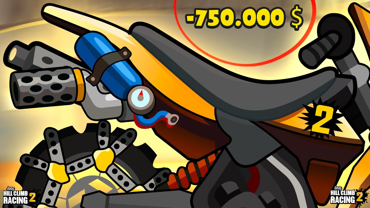 I DECIDED TO IMPROVE MY MOTOCROSS! IT LOOKED LIKE A MISTAKE.. Hill Climb Racing 2