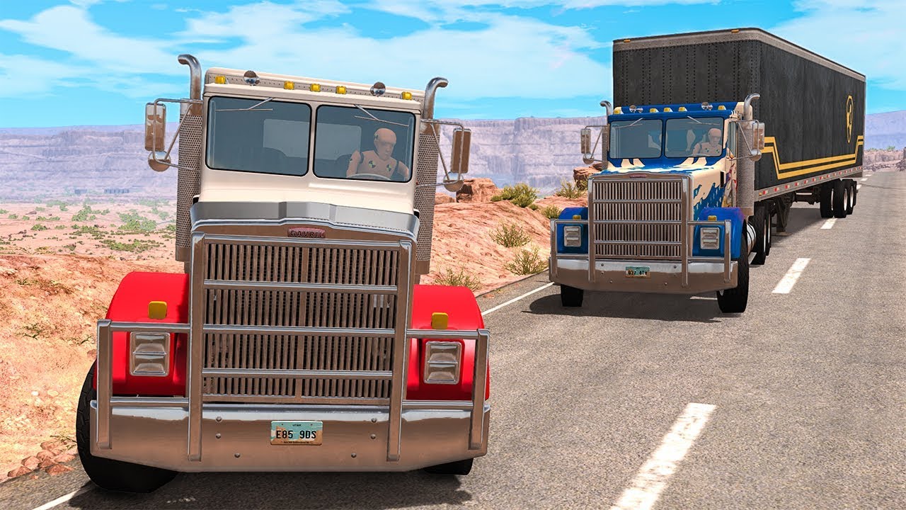 Truck Crashes #7 - BeamNG DRIVE | SmashChan