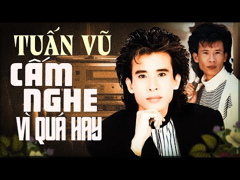 NHẠC XƯA CẤM NGHE VÌ QUÁ HAY - Liên Khúc Tuấn Vũ Hay Nhất - Lk Đôi Mắt Người Xưa