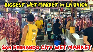 Filipino Market Tour at SAN FERNANDO CITY PUBLIC MARKET | BIGGEST Wet Market of La Union Philippines