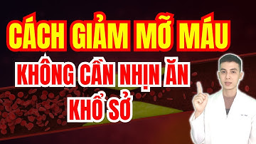 Cách Giảm Mỡ Máu Không Cần Nhịn Ăn Khổ Sở | Dược sĩ Đạt