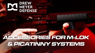 Drew Meyer Defense Produces Quality and Functional Accessories for M-LOK & Picatinny Systems