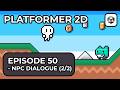 Making a 2D Platformer In Unity 6  - Episode 50 (NPC Dialogue [2/2])