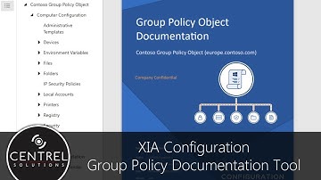 Group Policy Documentation Tool - XIA Configuration Server v17.1.16 #xiaconfiguration