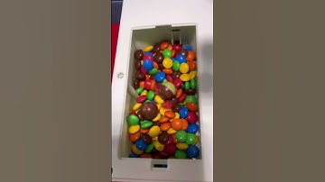 ASMR refilling my Mini Vending Machine with chocolate #restock #asmr #shorts