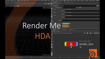 Houdini Quick Tip | Render Me HDA