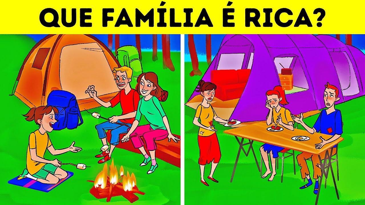 questionário de pesquisa ENIGMAS LÓGICOS E FÁCEIS QUE TE DEIXARÃO INTELIGENTE MAIS RÁPIDO!