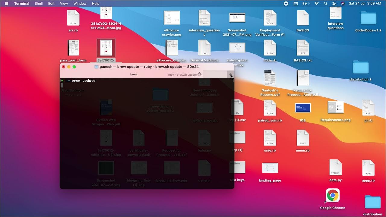 how to update brew in MacBook 2021 YouTube