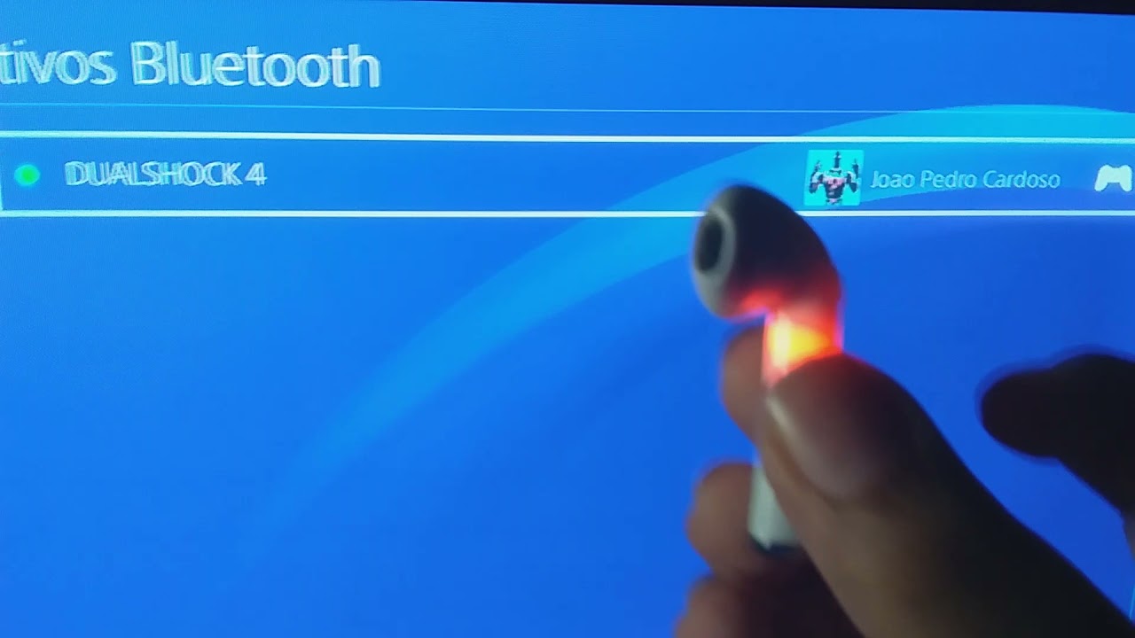 ensinar colocar o fone bluetooth no ps4 YouTube