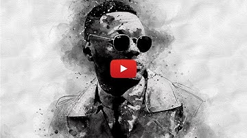 Water Ink Photoshop Action  Video