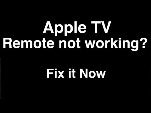 Apple TV remote not working  -  Fix it Now