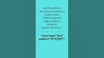 HTML Input Restrictions |Advanced Web Designing |#youtube #youtubeshorts #educationalvideo