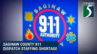 Saginaw County 911 staffing shortage